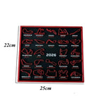 2026 F1 Racing Map Poster Art Painting Decoration Home Decor - Minimaloria