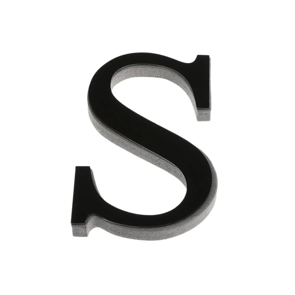 26 Lettres Autocollantes Murales DIY 3D en Acrylique Miroir – Décoration Murale pour Maison et Fêtes - Minimaloria