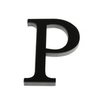 26 Lettres Autocollantes Murales DIY 3D en Acrylique Miroir – Décoration Murale pour Maison et Fêtes - Minimaloria