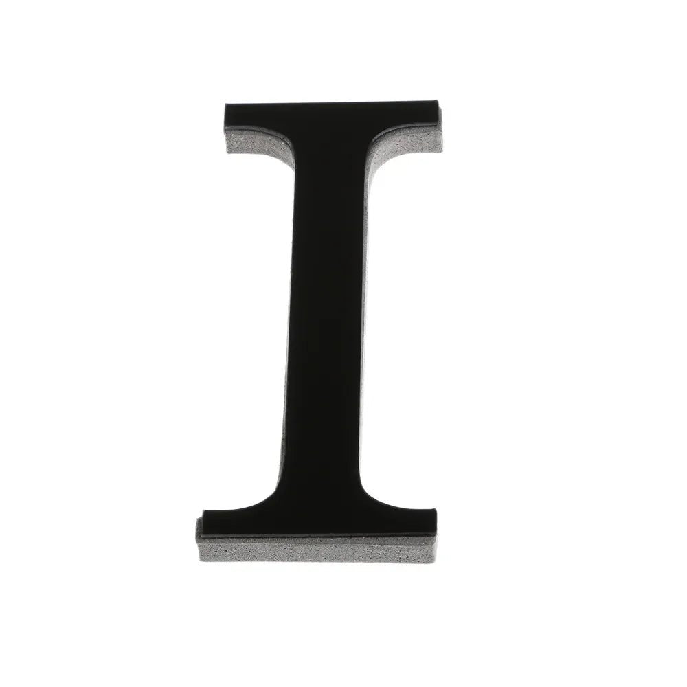 26 Lettres Autocollantes Murales DIY 3D en Acrylique Miroir – Décoration Murale pour Maison et Fêtes - Minimaloria