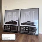911 GT3 RS 718 Cayman GT4 RS Hyper Car Poster 992 Print Canvas painting Wall Art Decor Picture For Living Bed Room Home Decor - Minimaloria
