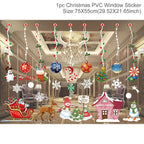 Autocollants de Fenêtre de Noël – Stickers Muraux pour Chambre d’Enfants, Décorations Merry Christmas pour la Maison, Décors Muraux Nouvel An - Minimaloria