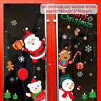 Autocollants de Fenêtre de Noël – Stickers Muraux pour Chambre d’Enfants, Décorations Merry Christmas pour la Maison, Décors Muraux Nouvel An - Minimaloria