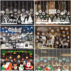 Autocollants de Fenêtre de Noël – Stickers Muraux pour Chambre d’Enfants, Décorations Merry Christmas pour la Maison, Décors Muraux Nouvel An - Minimaloria