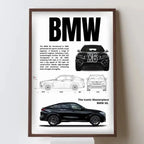 Ensemble Complet de Posters de Voitures Célèbres – 911, DB11, F40 – Impression sur Toile pour Décoration Murale Moderne de Salon ou Chambre – Cadeau Sans Cadre - Minimaloria