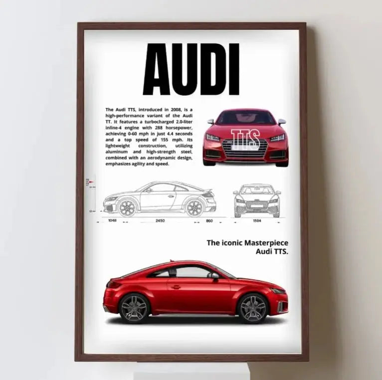 Ensemble Complet de Posters de Voitures Célèbres – 911, DB11, F40 – Impression sur Toile pour Décoration Murale Moderne de Salon ou Chambre – Cadeau Sans Cadre - Minimaloria