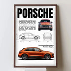 Ensemble Complet de Posters de Voitures Célèbres – 911, DB11, F40 – Impression sur Toile pour Décoration Murale Moderne de Salon ou Chambre – Cadeau Sans Cadre - Minimaloria