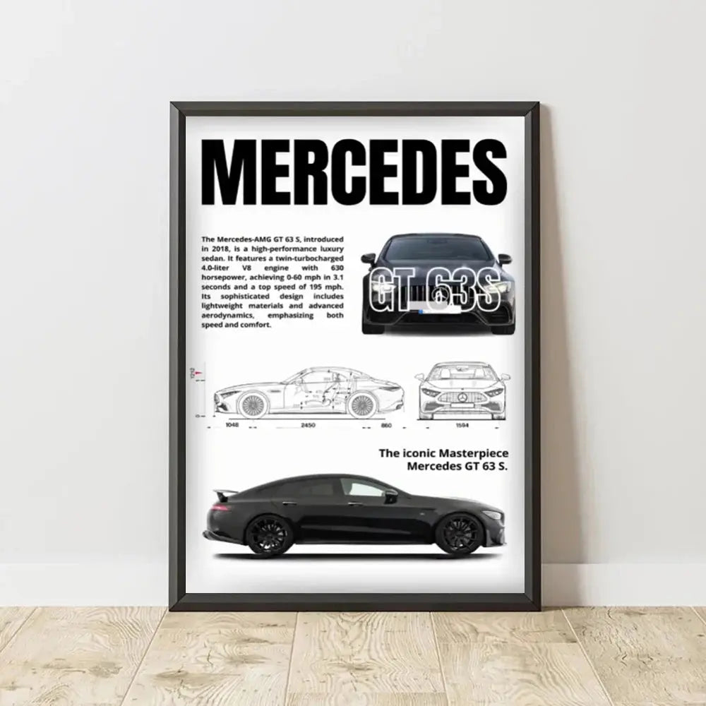 Ensemble Complet de Posters de Voitures Célèbres – 911, DB11, F40 – Impression sur Toile pour Décoration Murale Moderne de Salon ou Chambre – Cadeau Sans Cadre - Minimaloria