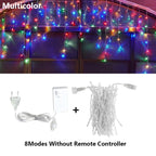Guirlande LED Rideau 3,5‑40 m – Lumières de Noël, Mariage, Anniversaire, Décoration Extérieure - Minimaloria
