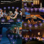 Lampes Solaires Feux d’Artifice 60 LED - Minimaloria