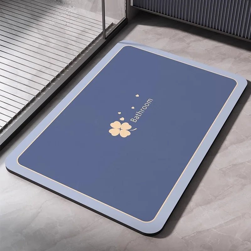 Tapis de Bain en Diatomite – Tapis de Salle de Bain Absorbant et Antidérapant, Séchage Rapide, Tapis de Douche, Tapis de Sol pour Toilettes, Tapis d’Entrée Lavablee - Minimaloria