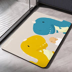 Tapis de Bain en Diatomite – Tapis de Salle de Bain Absorbant et Antidérapant, Séchage Rapide, Tapis de Douche, Tapis de Sol pour Toilettes, Tapis d’Entrée Lavablee - Minimaloria